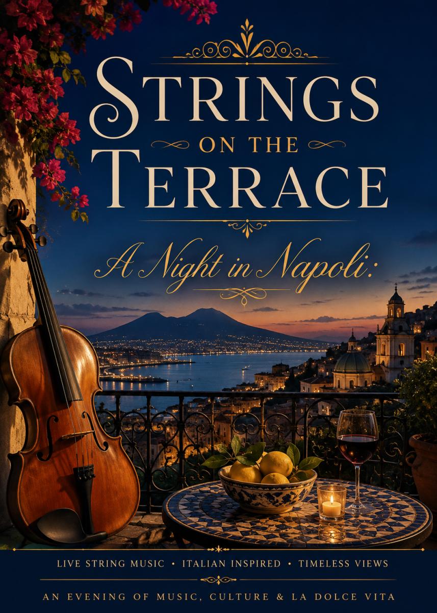 Strings on the Terrace